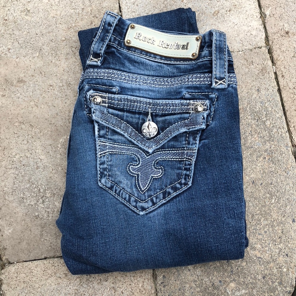 Rock revival jeans
